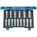 Gedore 1/2" Drive, Socket Set Metric, 15 pcs D 19 L-015